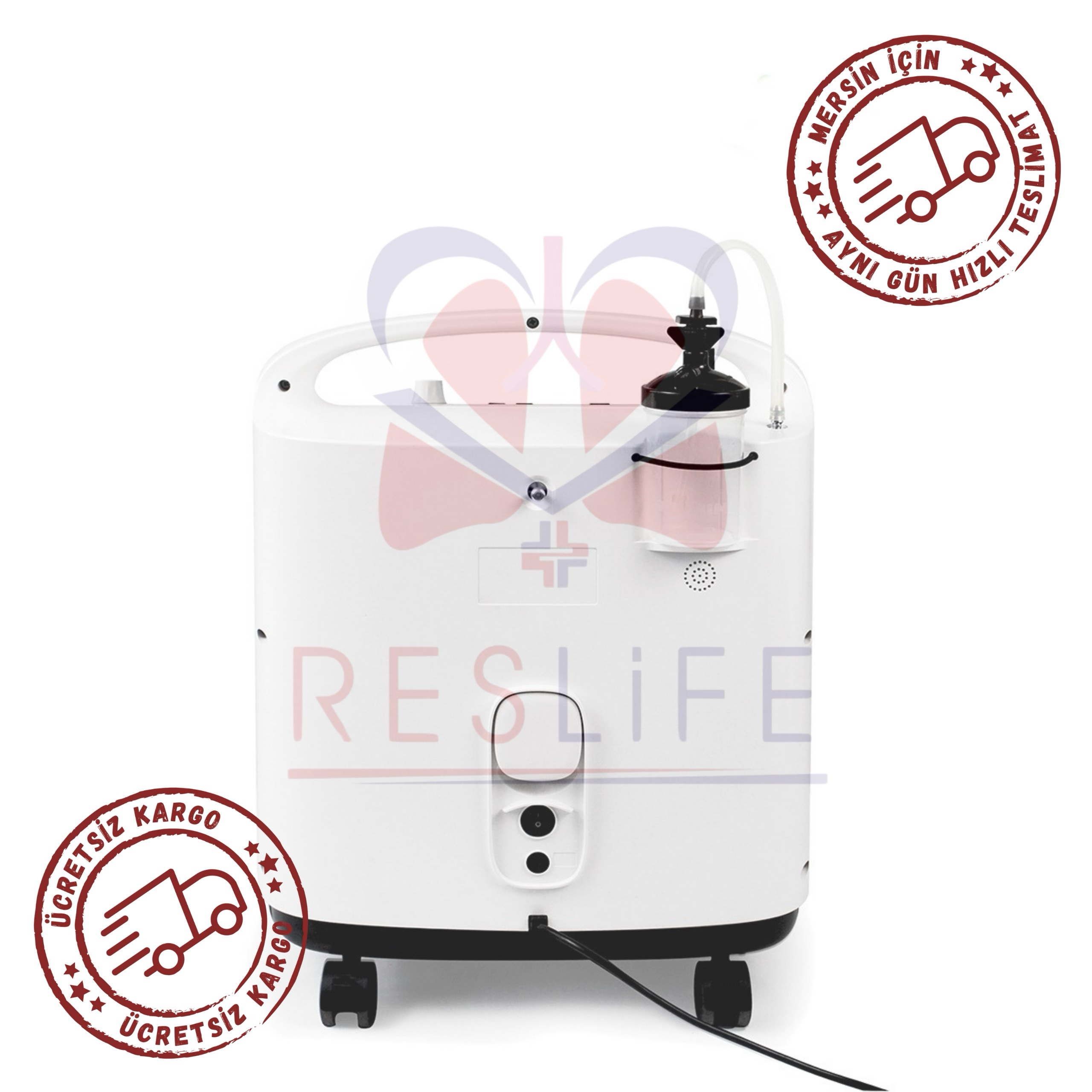 Respirox KSW-5 Nebülizatörlü Oksijen Cihazı 5 Litre - Görsel 2