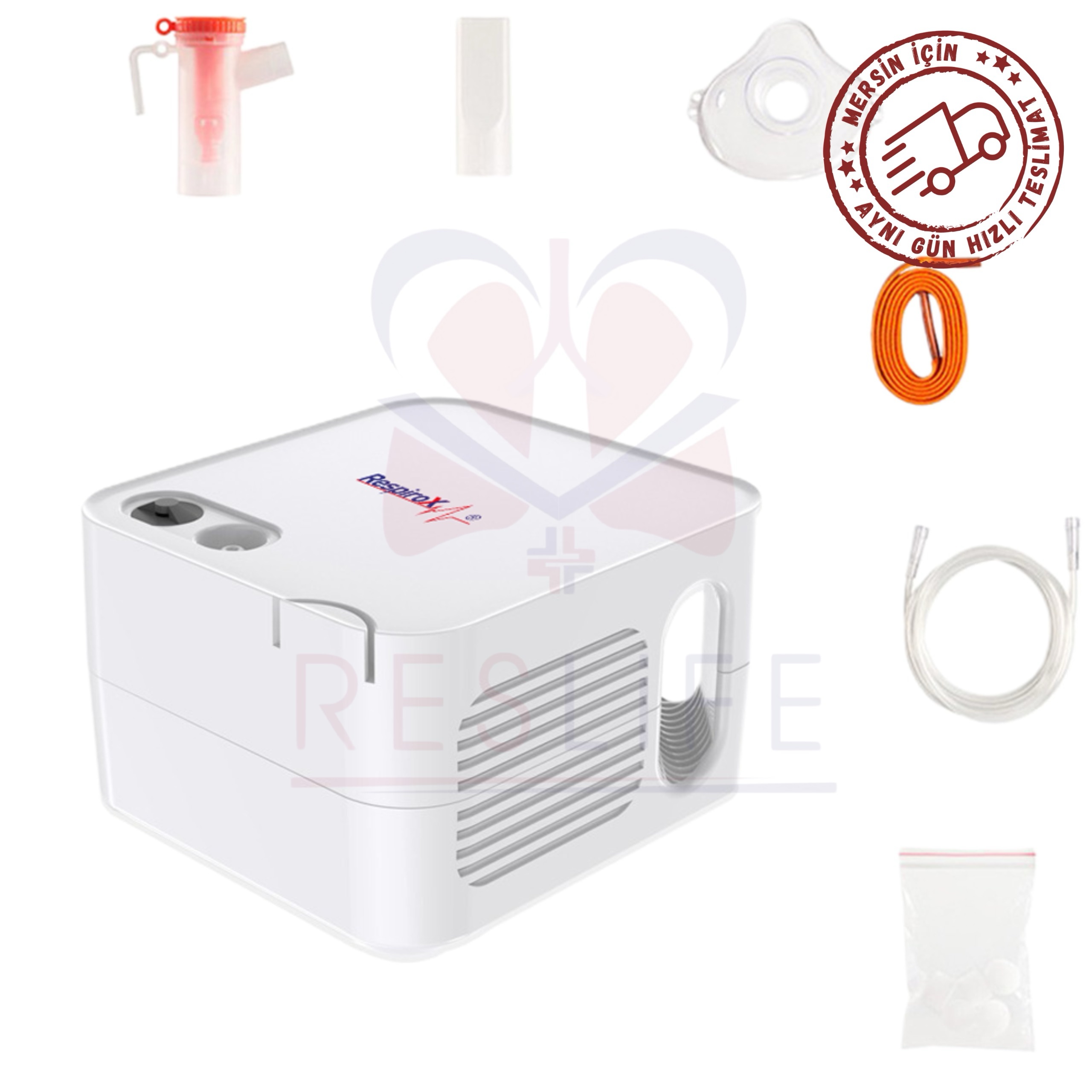 Respirox Axd-303 Kompresörlü Nebülizatör Cihazı - Görsel 3