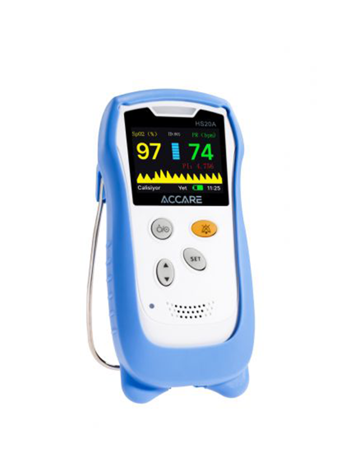 ACCURATE El Tipi Pulse Oksimetre Şarjlı – Hs20A – Mersin Solunum