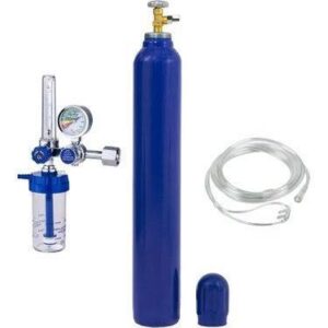 Oksijen tüpü 10 lt+Manometre+Nazal Kanül